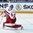 PARIS, FRANCE - MAY 16: Czech Republic's Petr Mrazek #34 looks on as Switzerland's Reto Suri #24 (not shown) shot bounces past him during preliminary round action at the 2017 IIHF Ice Hockey World Championship. (Photo by Matt Zambonin/HHOF-IIHF Images)
